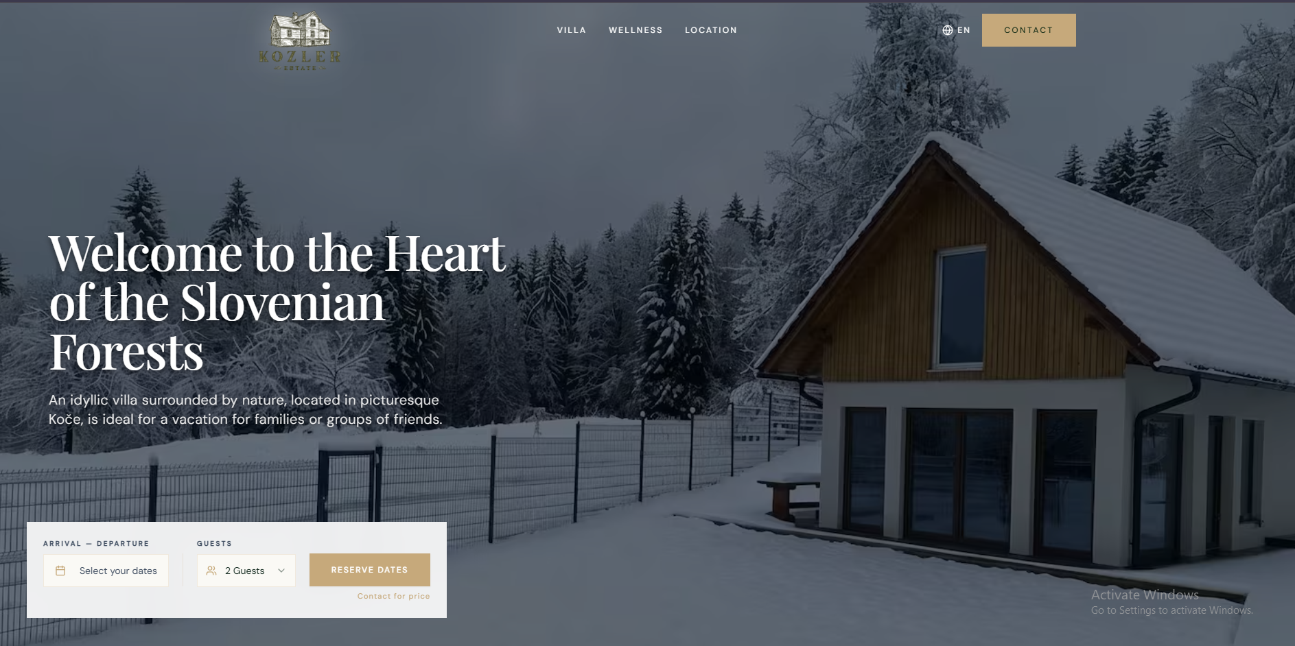 Kozler Estate — luxury real estate brand
